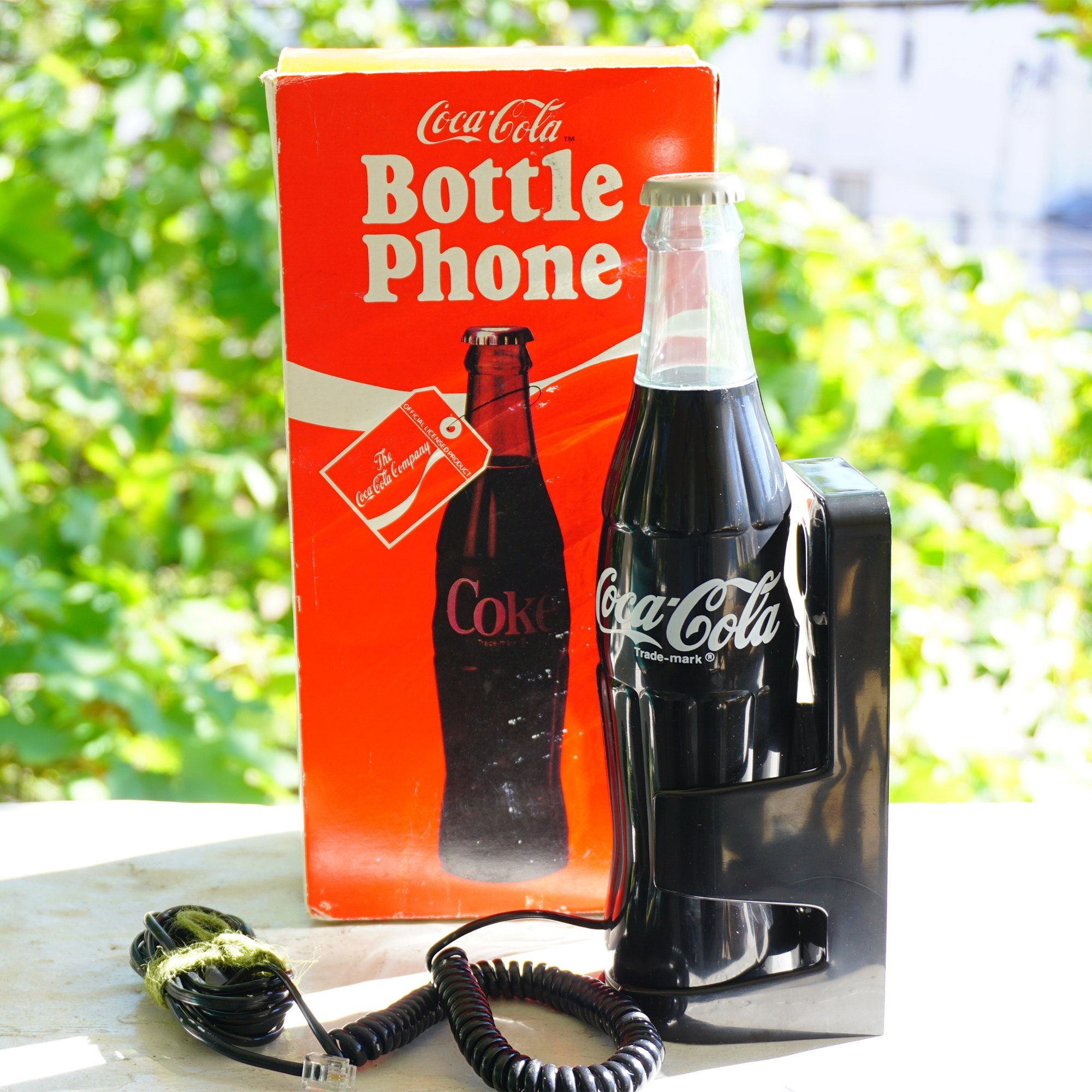 1983 Vintage COCA-COLA Bottle Shaped Full Feature Electronic