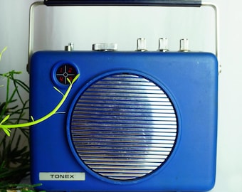 Seltenes Vintage TONEX 8-Track & AM / UKW Radio Modell: 8TFM mit Bluetooth Technologie