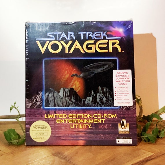 1996 STAR TREK Voyager. CD Limited Edition, Entertainment Utility