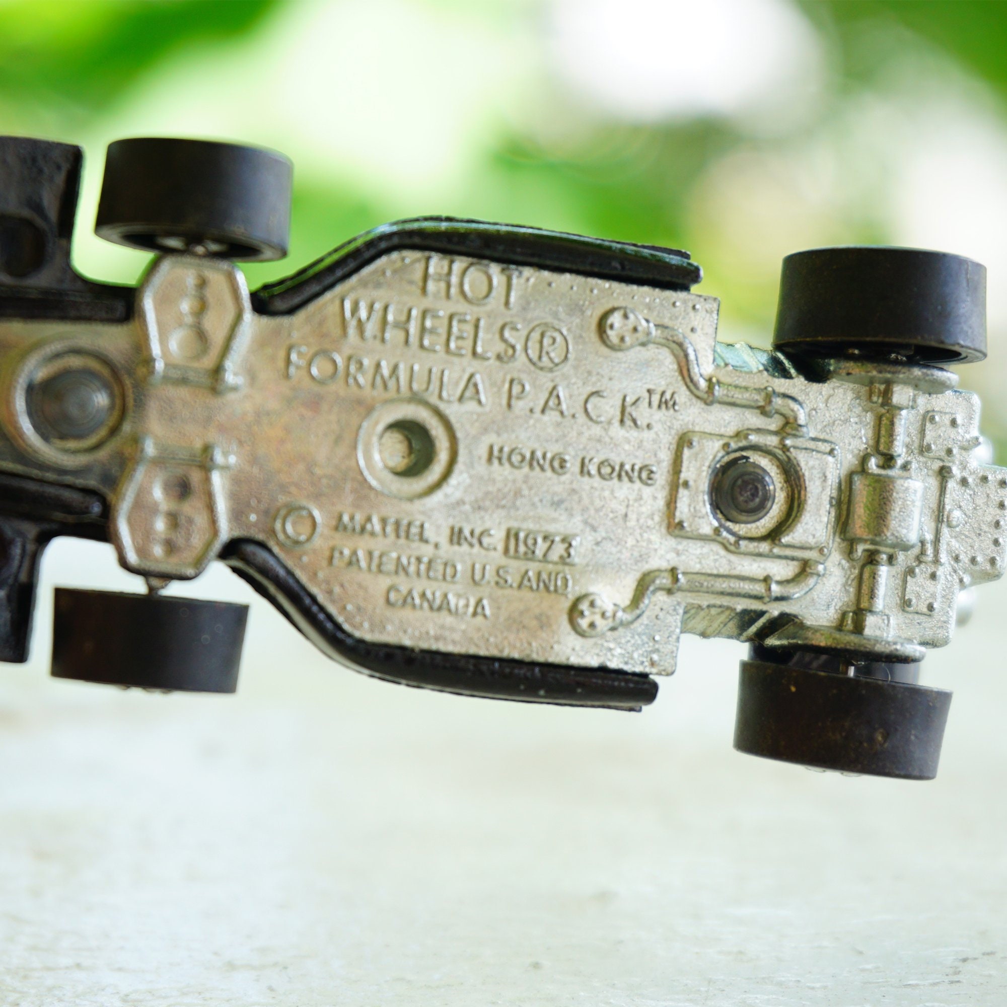 1973 Vintage Diecast HOT WHEELS Formula P.A.C.K. Race Car. Made by