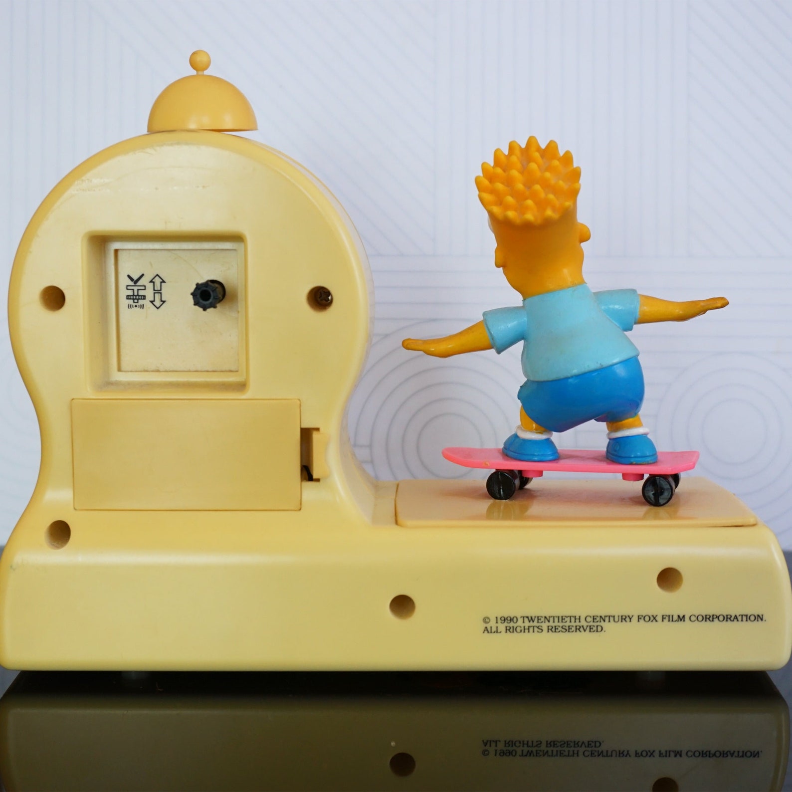 1990 Vintage FOX Bart Simpson Radio Alarm Clock Matt Etsy