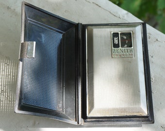 1960s Vintage ZENITH Japan 506 Wallet Royal 16 Transistor Radio. Model R16Y1.