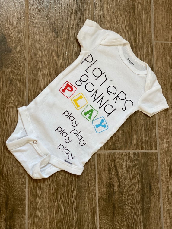 Players Gonna Play Taylor Swift Baby Onesie