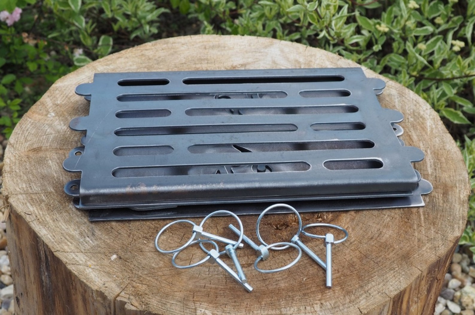 Folding Fire Pits Grill Etsy