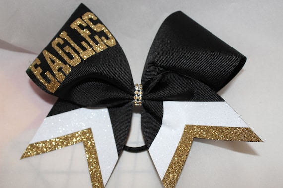 Cheer Bow Custom in Your Colors YOUR School Team Bows Old  display picture 2