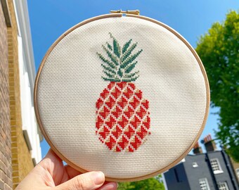 CROSS STITCH PATTERN- Boho Hipster Pineapple