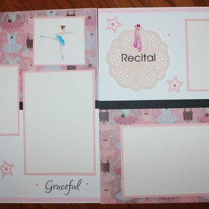 Dance Scrapbooking Paper 12 X 12 