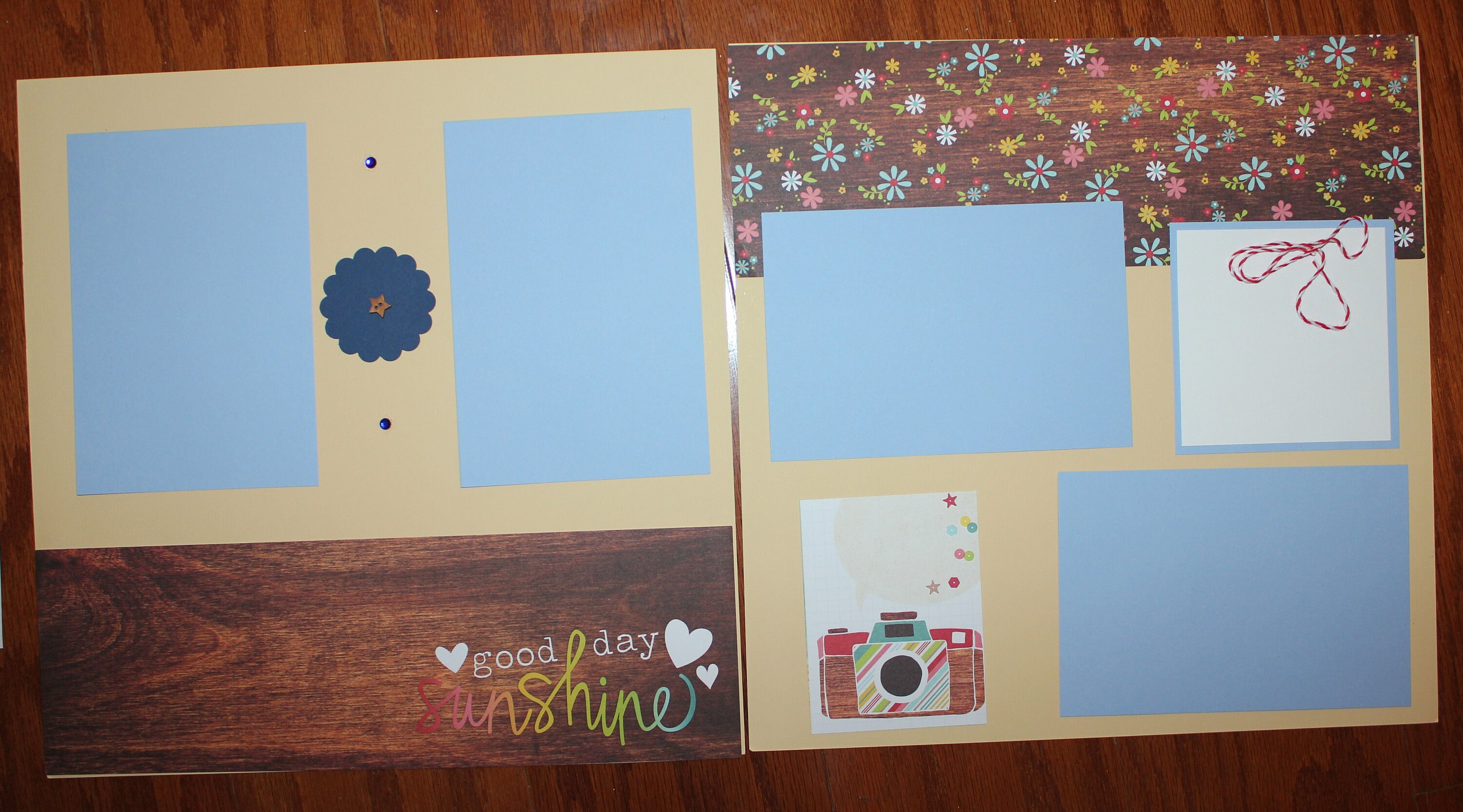 Scrapbook Layout Kits