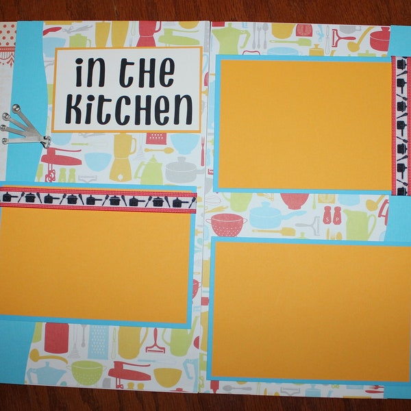 Cooking Scrapbook Etsy