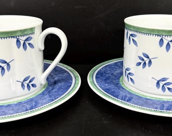 2 Villeroy Boch China Germany Switch 3 Castell Cordoba Costa Coffee Cup & Saucer
