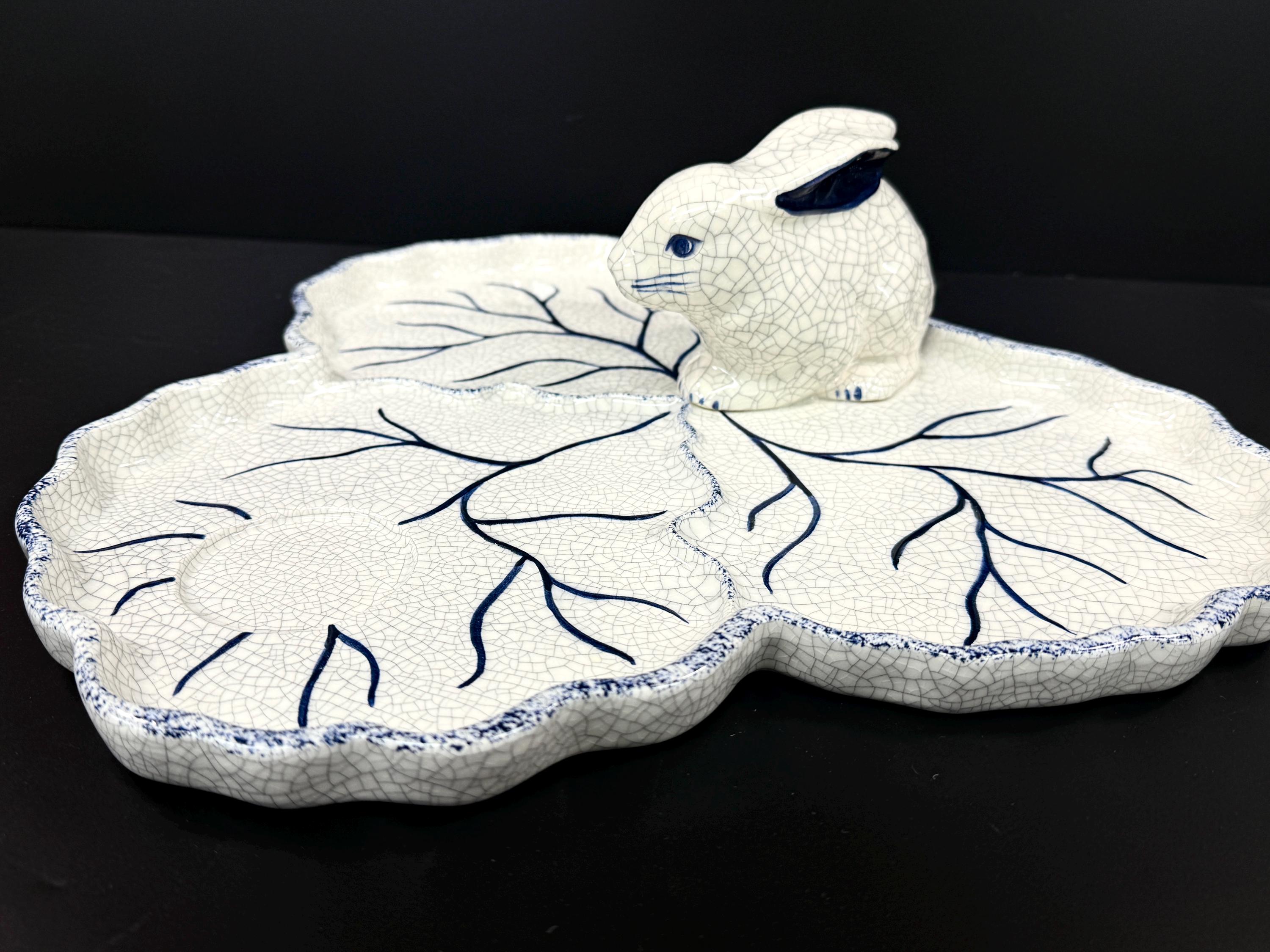The Potting Shed Dedham Pottery Bunny Rabbit - Etsy