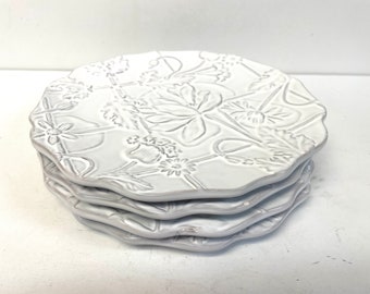 Set 3 RPV3 Pattern Romancing Provence Boho Style 8 1/2" Dessert Salad Plates