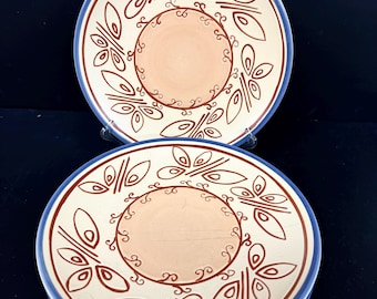 4 Pfaltzgraff China Timbuktu 9" Salad Plates