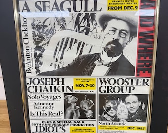 1985 - 1986 Kennedy Center American National Theater Poster Collage