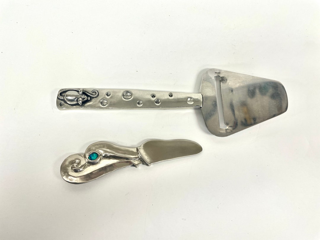 Basic Spirit Canada Alloy Metal Cheese Knife Draw and Pate / Butter ...