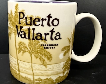 Taza de café Starbucks Puerto Vallarta 2014