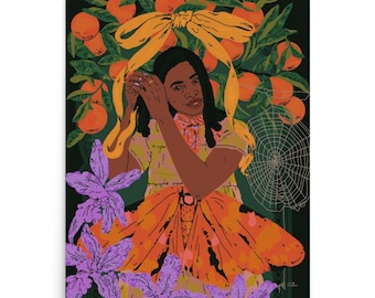 Lámina artística "Dejando atrás las cosas de chicas" / arte queer, arte trans, arte de cirugía de reasignación de género, arte no binario, arte femenino, arte LGBTQ, visibilidad trans