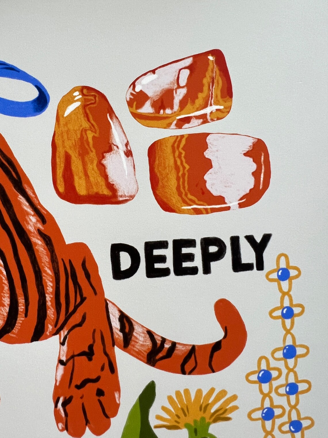 Deeply Rooted Art Print | Healing, Dandelion, Tiger, Noreena Jasper ...