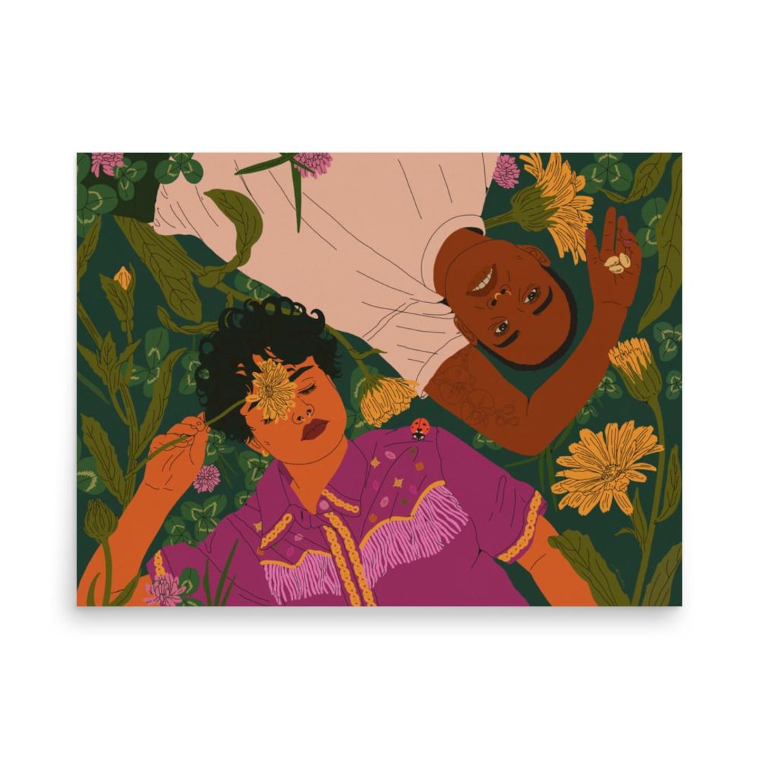 Planting Seeds Art Print | Abolition, Liberation Poster, Radical