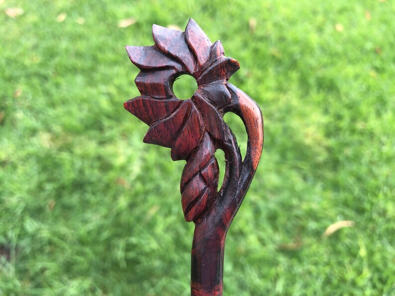 Wooden Wood Hair Stick Pin