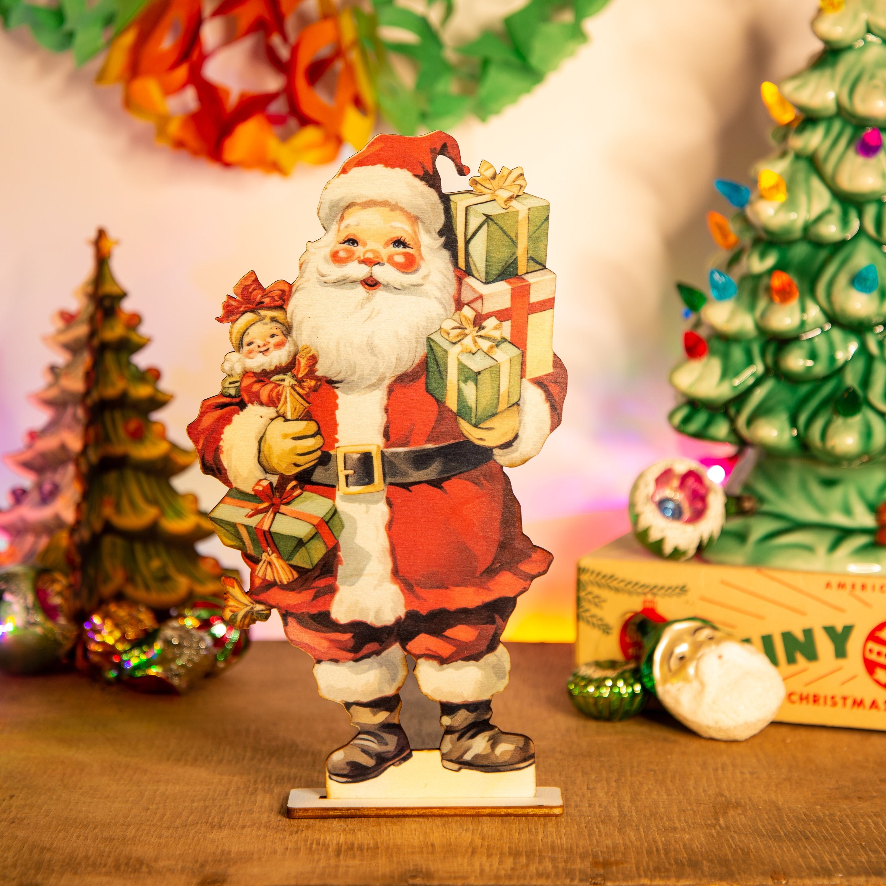 Wool Christmas Tree Be A Fun Mum 80s Christmas Decorations