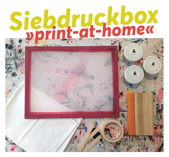 Siebdruck-Set Print-at-home Kit - .de