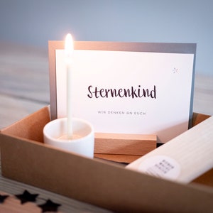 Sternenkind Trauerbox Erinnerungsbox Trauer Trauerbegleitung Trauerbewältigung Fehlgeburt Hebamme Trauerbegleiterin Achtsamkeit Kind