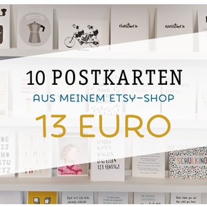 Angebot 10 Postkarten | Special offer - Set of 10 Postcards