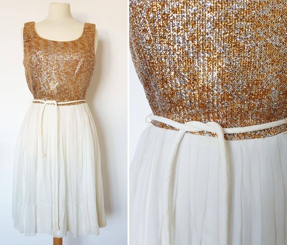 gold new years dress