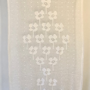 Handmade Vintage Spanish Lace Panel