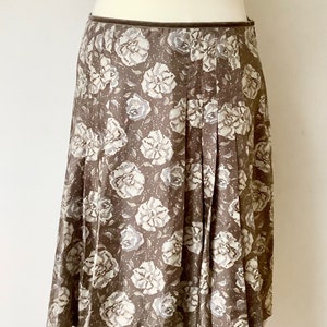 Vintage early Whistles Silk Skirt with Net Petticoat Size 10