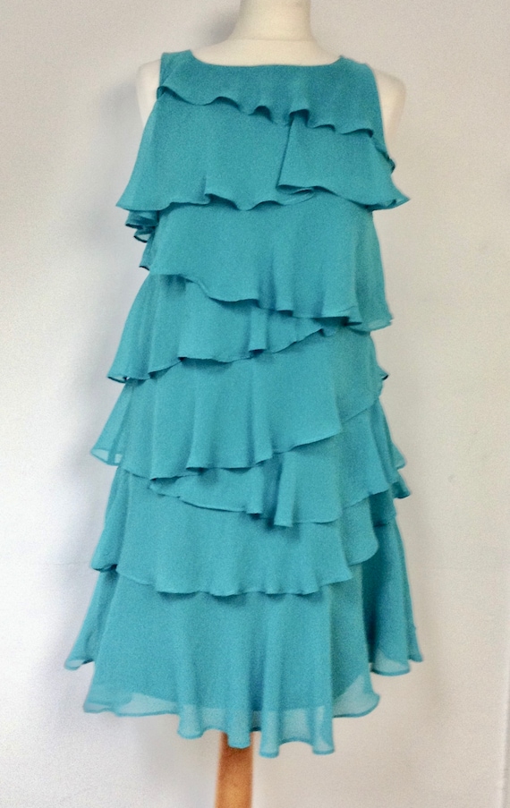 monsoon teal dress