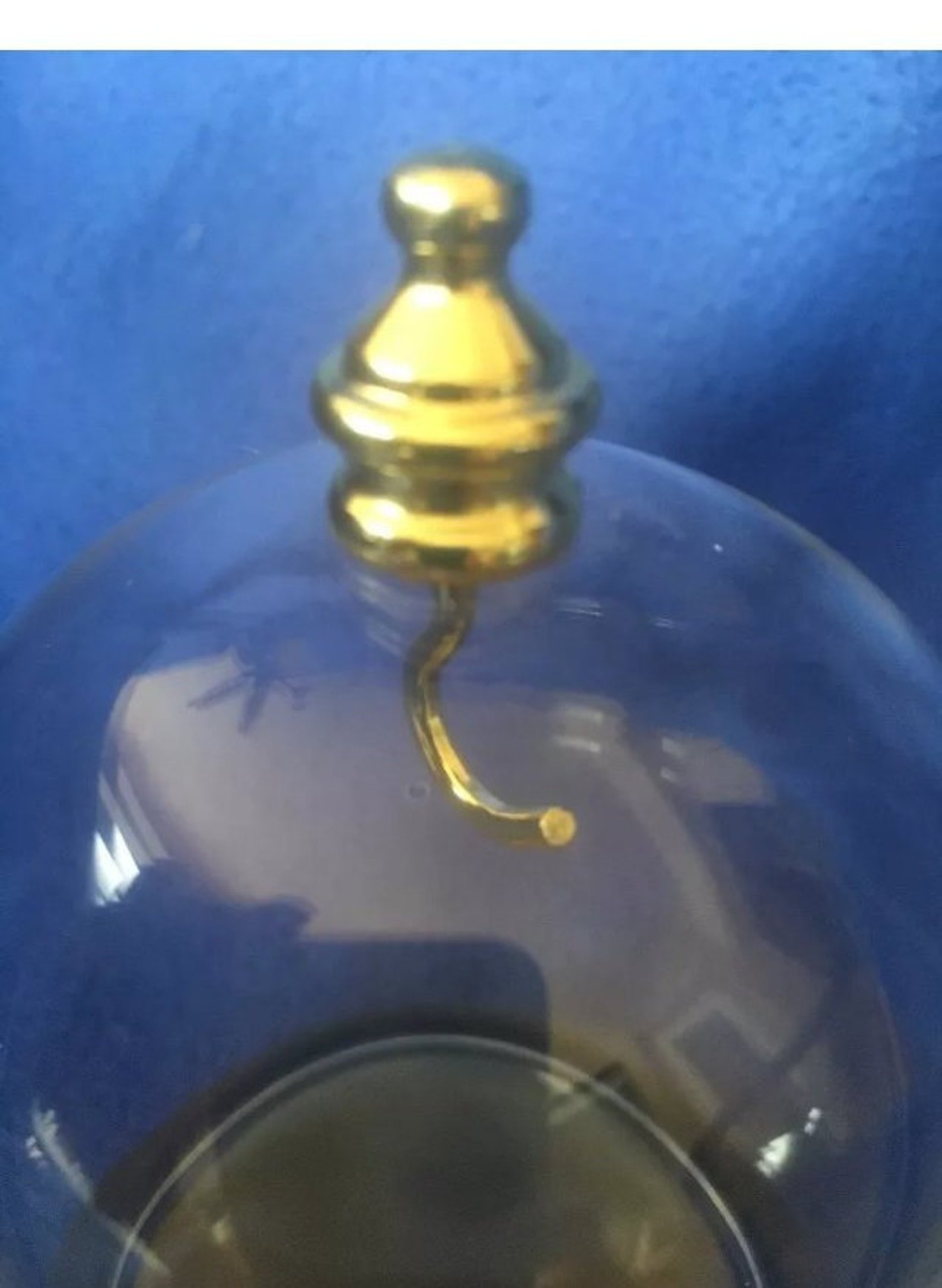 Pocket Watch Glass Display Dome With Top Hook Etsy