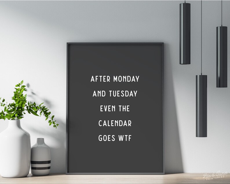Funny Home Office Decor, Office Wall Art, Work From Home, Printable