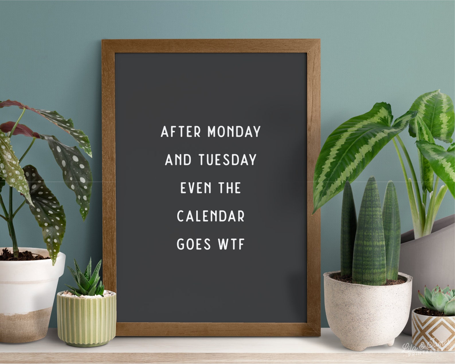 Funny Home Office Decor, Office Wall Art, Work From Home, Printable