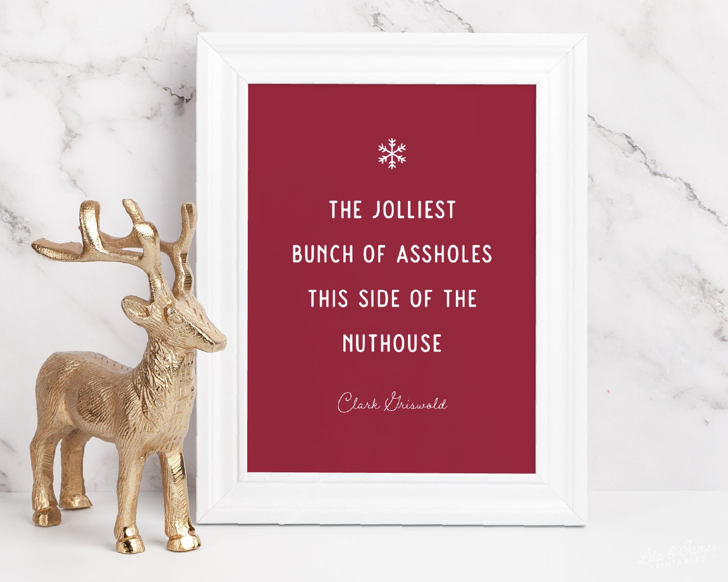 Christmas Quote Printable Wall Art, Digital Download, Christmas ...