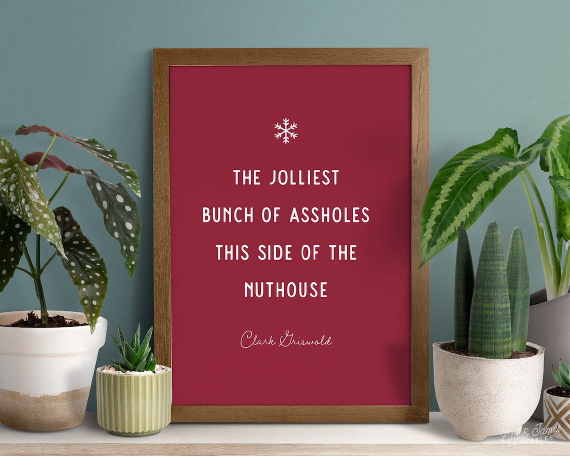 Christmas Quote Printable Wall Art, Digital Download, Christmas ...