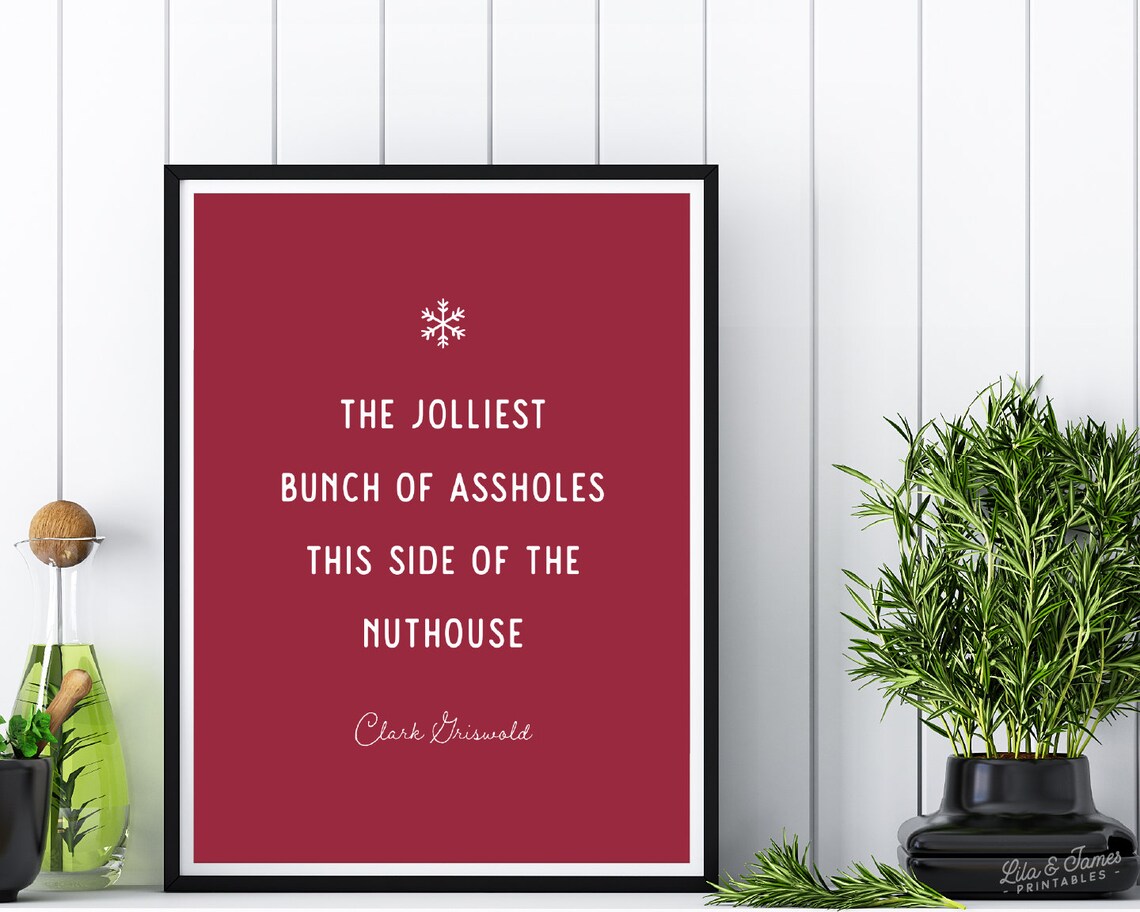 Christmas Quote Printable Wall Art, Digital Download, Christmas ...