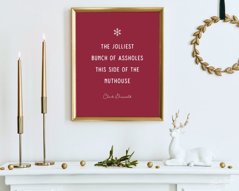 Christmas Quote Printable Wall Art, Digital Download, Christmas ...