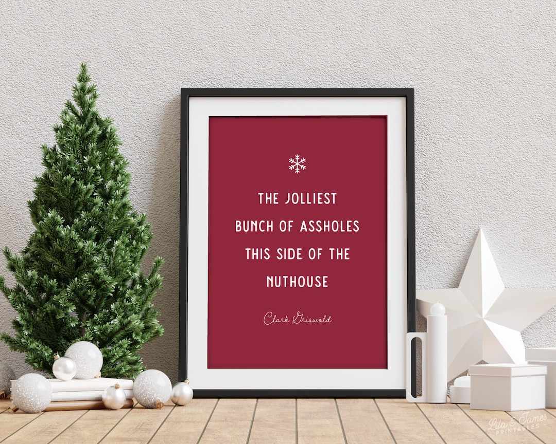 Christmas Quote Printable Wall Art, Digital Download, Christmas
