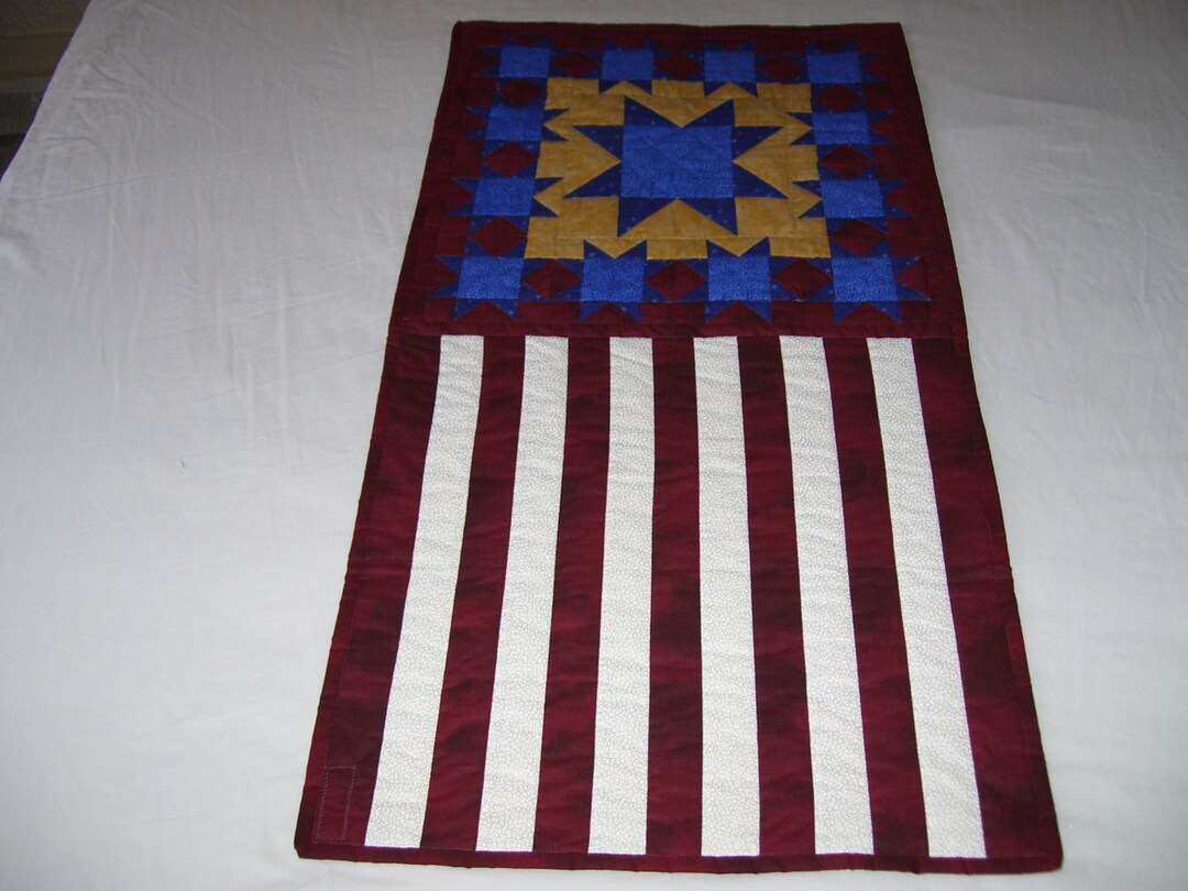 Patriotic Quilt for a Wall or Door for Anyone Who is Patriotic and ...