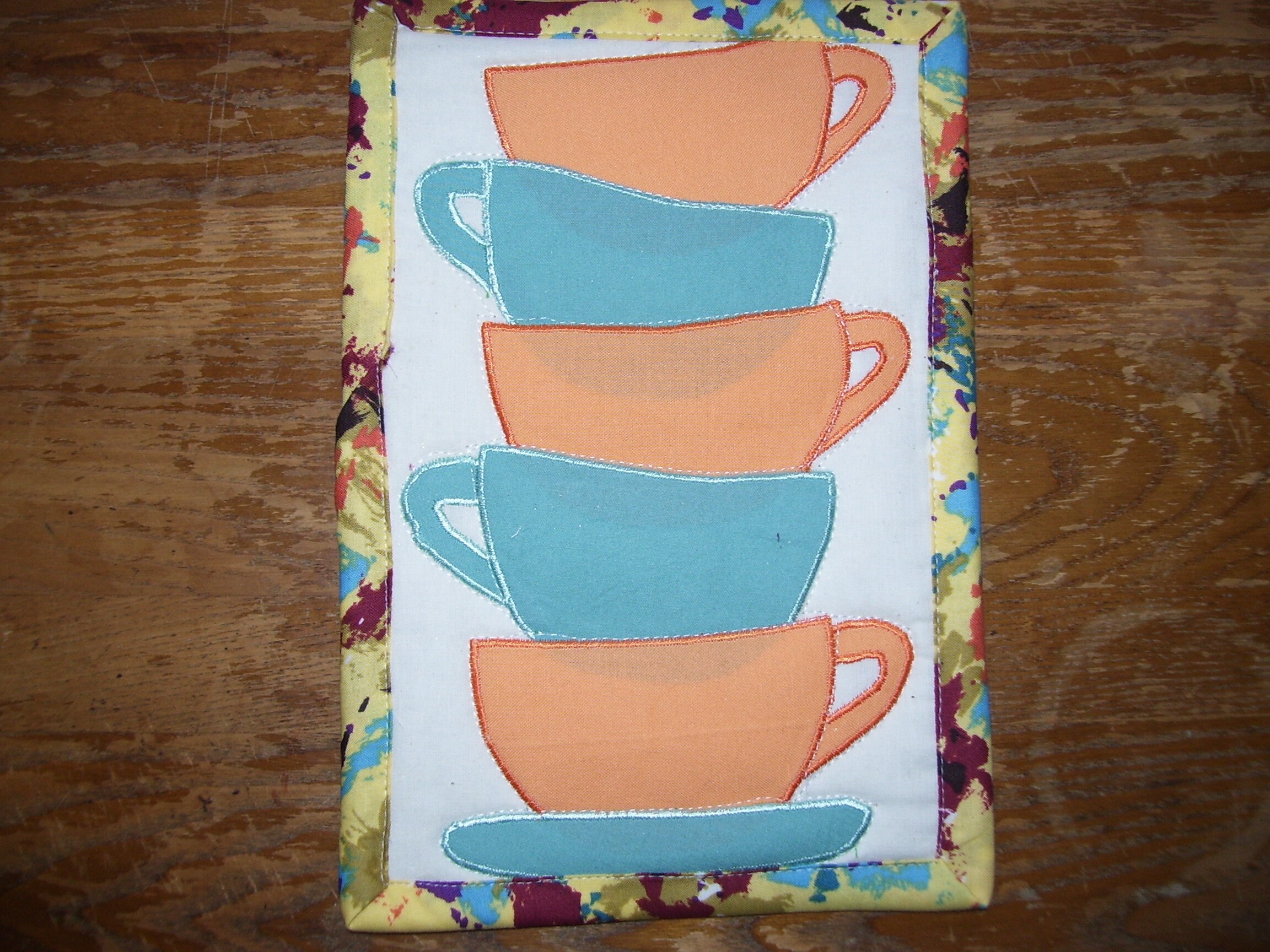 Taza de café taza alfombra para cocina o comedor zona máquina | Etsy