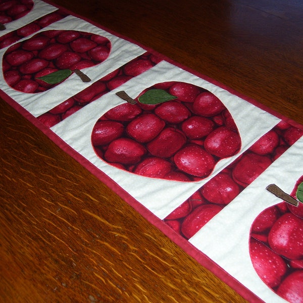 Apples Table Runner Etsy