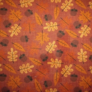 Fall cotton fabric by the yard