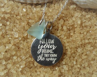 Scottish Sea Glass pendant