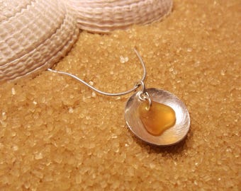 Scottish Sea Glass pendant