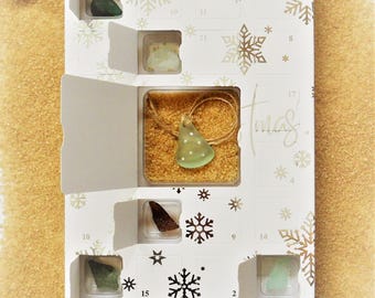 Scottish Sea Glass advent calendar