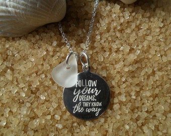 Scottish Sea Glass pendant