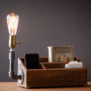 Lamp desk hot sale organizer