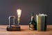 Table lamp-Desk lamp-Edison Steampunk lamp-Rustic home decor-Gift for men-Farmhouse decor-Home decor-Desk accessories-Industrial lighting